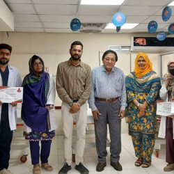 Iqra University Students Complete Clinical Training at HWSK