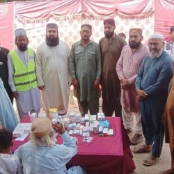 Free medical camps a blessing for the poor: Syed Zubair Ahmed Shah