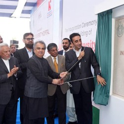 Bilawal Bhutto Zardari inaugurates Indus University Hospital project in Karachi