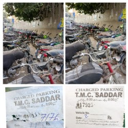Charged parking mafia at civil hospital Karachi: Fake receipts and overcharging