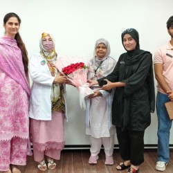 Jinnah Sindh Medical University hosts breast cancer awareness Slsession