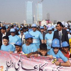 Murad leads World Children’s Day walk, Reaffirms commitment to safeguarding children’s rights