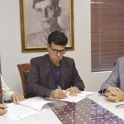 ICCBS–University of Karachi Signs MoU with HealthRAB to Conduct Joint Clinical Trials