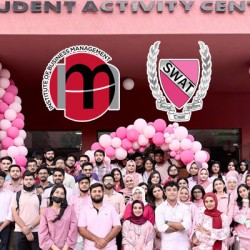 IoBM’s SWAT society hosts “Pinktober 2025 Powered by Suzuki” to raise breast cancer awareness