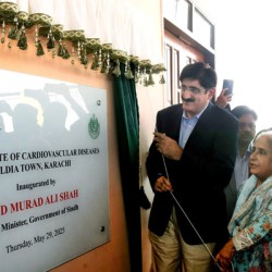 Chief Minister Sindh Syed Murad Ali Shah Inaugurates SICVD Baldia Town Hospital