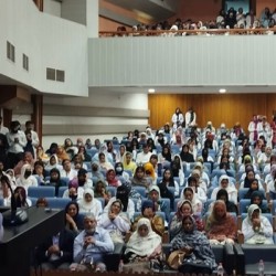 Condolence reference held at Dow University as faculty and students mourn loss of 3 FY studends