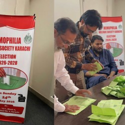 Hemophilia Welfare Society Karachi Elections Held, Panel A Secures Victory
