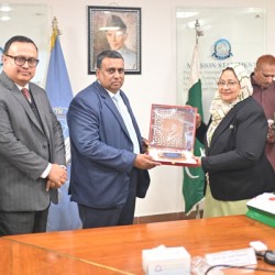 Bangladesh High Commissioner Visits Dow University to Explore Academic Collaboration