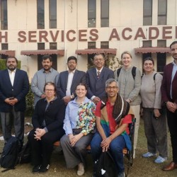 Cardiff University Delegate Explores Research Collaboration During Visit to Health Services Academy