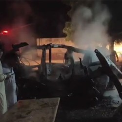Eight Killed in Tharparkar Ambulance Oxygen Cylinder Explosion; Sindh CM Announces Rs 2 Million Compensation for Each Victim’s Family