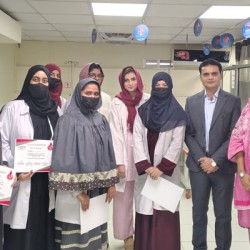 DPT Students Complete Clinical Rotation in Hemophilia Care at HWSK