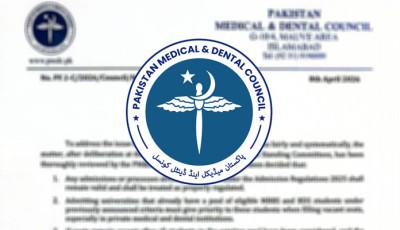 Vacant MBBS, BDS Seats Challenge Deepens; PM&DC Allows 3% Reduction in MDCAT Passing Marks