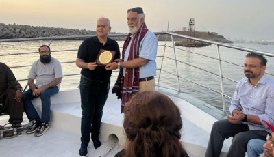 Farewell Dinner Cruise Held in Honour of Dr. Hassan Jalbani in Karachi
