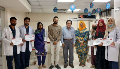 Iqra University Students Complete Clinical Training at HWSK