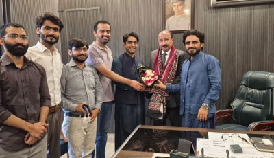YDA Sindh delegation felicitates Dr Ashiq Shah on appointment as DHO East Karachi