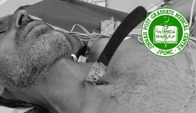 Man survives knife stab to neck after life-saving surgery at JPMC