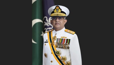 Pakistan Navy Chief Calls for Urgent Climate Action, Highlights Environmental Threats to Health