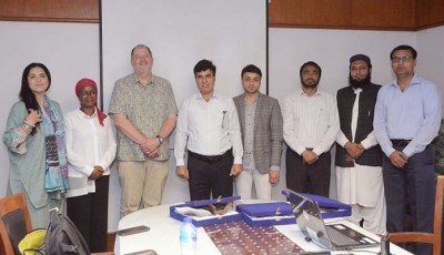 FAO-UN Experts Visit ICCBS–University of Karachi
