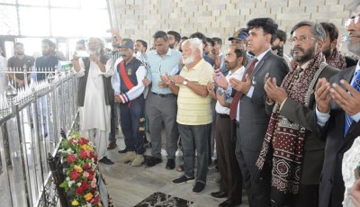Three-Day Pakistan-India war was a battle of technology ICCBS staff pay homage at Mazar-e-Quaid