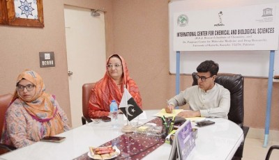 ICCBS-Karachi University Signs MoU With UK-Based Research Company to Boost Research Collaboration