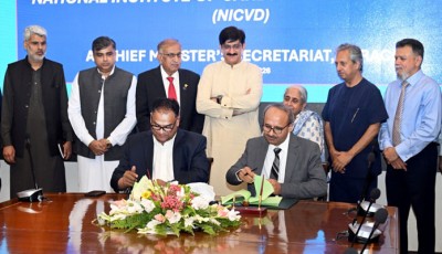 NICVD, Hassan Suleman Memorial Hospital Sign 20-Year Partnership to Expand Cardiac Care in Malir