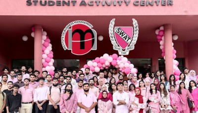 IoBM’s SWAT society hosts “Pinktober 2025 Powered by Suzuki” to raise breast cancer awareness
