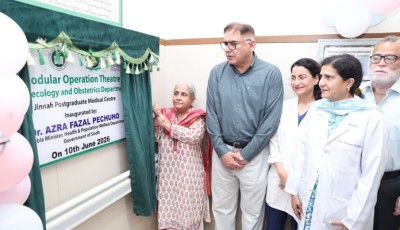 Health Minister Inaugurates Modern Modular Operation Theatres at JPMC