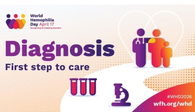 World Hemophilia Day 2026 to focus on diagnosis as the first step to care