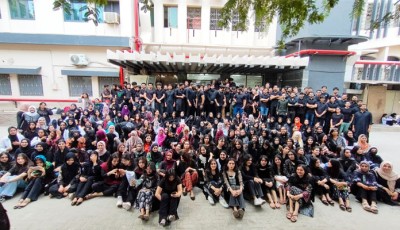 JSMU observes black day in solidarity with Kashmir