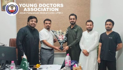 YDA Congratulates Dr. Kamran Khan Sumalani on Appointment as Incharge, Chest Department – JPMC