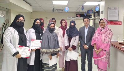 DPT Students Complete Clinical Rotation in Hemophilia Care at HWSK