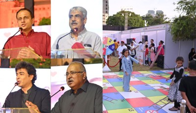 NICVD and frere hall glow red to mark world heart day 2025