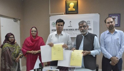 ICCBS–University of Karachi, ABM Sign MoU to Strengthen Biorisk Management