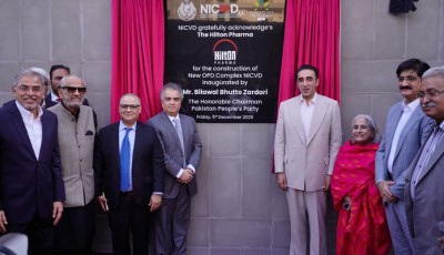 Bilawal Bhutto Zardari Inaugurates New OPD Block at NICVD Karachi