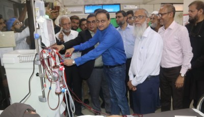 Mayor Karachi Inaugurates Expansion Project of Karachi Institute of Kidney Diseases