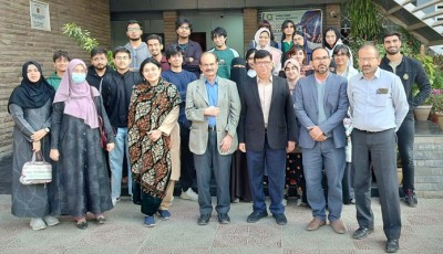 JSMU’s Forensic Medicine Department Hosts Educational Visit for Habib University Students