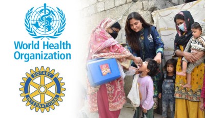 Rotary Funds WHO to Support Pakistan in Protecting 27 Million Children Against Polio