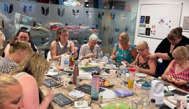 Ladies Fighting Breast Cancer Hosts Craft Evening to Support Wellbeing and Community Engagement