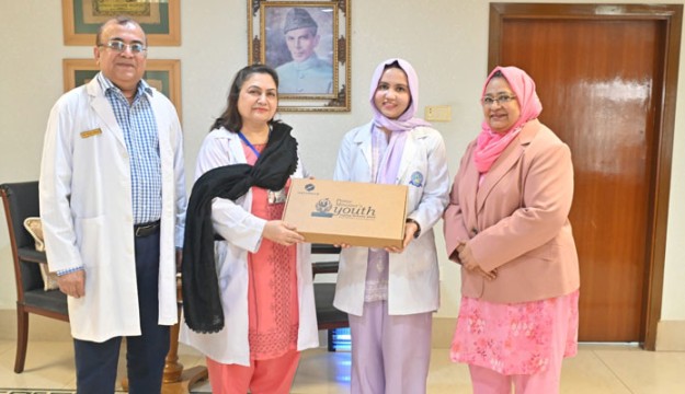 Dow University Distributes 460 Laptops Among Students Under PM Youth Laptop Scheme