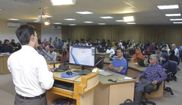 ICCBS, University of Karachi Holds Two-Day Workshop on SPSS Data Analysis
