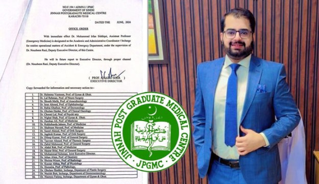 Recognizing His Contributions, JPMC Assigns Key Emergency Department Role to Dr. Irfan Siddiqui