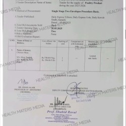 Favoritism Exposed: Jinnah Hospital Awards Billions to Absent Khan Traders in Violation of Rules - Archive 13