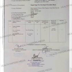 Favoritism Exposed: Jinnah Hospital Awards Billions to Absent Khan Traders in Violation of Rules - Archive 27