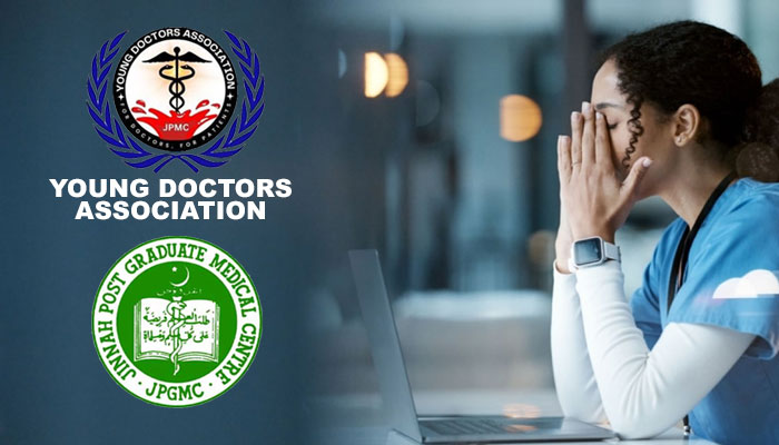 Young Doctors Association expresses concern over delayed salaries at JPMC