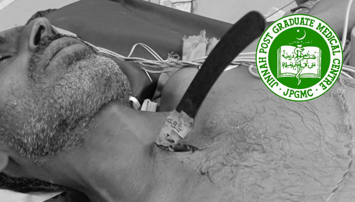 Man survives knife stab to neck after life-saving surgery at JPMC