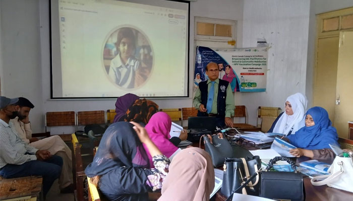 WHO Trains 49,000 Health Workers for Pakistan’s First HPV Vaccination Campaign