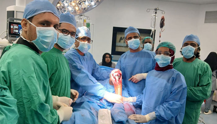Historic Surgical Milestone at JPMC: Limb Salvaged in Rare Bone Tumor Case