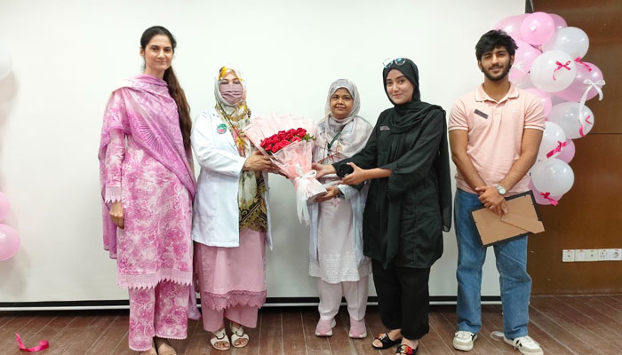 Jinnah Sindh Medical University hosts breast cancer awareness Slsession