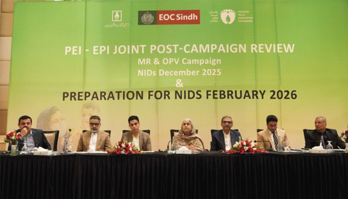 Sindh Holds Joint Immunisation Review to Strengthen Polio and Routine Immunisation Efforts