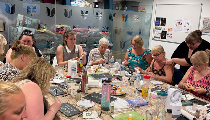 Ladies Fighting Breast Cancer Hosts Craft Evening to Support Wellbeing and Community Engagement